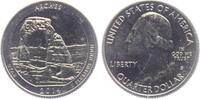USA 1/4 Dollar - Quarter National Parks - Utah - Arches National Park -