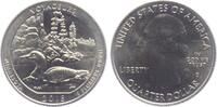 USA 1/4 Dollar - Quarter National Parks - Minnesota - Voyageurs National Park - Ente -