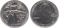 USA 1/4 Dollar - Quarter National Parks Quarter - Connecticut - Weir Farm National Historic Site -