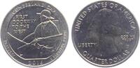 USA 1/4 Dollar - Quarter National Parks Quarter - Kentucky - Cumberland Gap National Park -