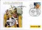 Numisbrief 2011 Deutschland Papst Johannes Paul II. - Seligsprechung Silbermedaille in Numisbrief PP
