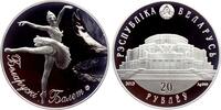 Weiisrussland 20 Rubel Primaballerina -