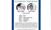 Spanien - Granada 5 Euro Granada mit Stadtburg -