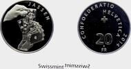 Schweiz 20 Franken Skatspiel -