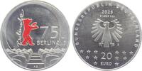 20 Euro 2025 A Deutschland - BRD 75. Berlinale - Filmfestspiele brf - bankfrisch aus der Rolle