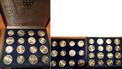 Kanada 210 Dollar Serie 28 Münzen (14x 5 $ und 14 x 10 $) - Oympiade Montreal 1976 -