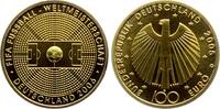 Deutschland 100 Euro 1/2 Unze Goldmünze - Fußball-WM 2006 -