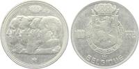 100 Franks 1949  franz. Belgien Leopold III. (1934-1951) - Vier Könige vz-st