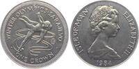 Isle of Man 1 Crown Olympische Spiele 1984 in Sarajevo - Eistanz -
