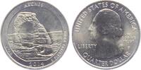 USA 1/4 Dollar - Quarter National Parks - Utah - Arches National Park -