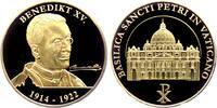 Vatikan - Kirchenstaat Medaille Papst Benedikt XV. (1914-1922) -