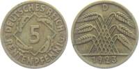 Weimarer Republik 5 Rentenpfennig 5 Rentenpfennig -