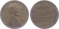 USA 1918 1 Cent - Lincoln Wheat F-VF