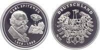 Deutschland - BRD Silbermedaille Maler Carl Spitzweg - Aus der Serie Die größten Deutschen -
