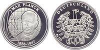 Deutschland - BRD Silbermedaille Max Planck - Physik - Aus der Serie Die größten Deutschen -