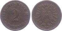 Kaiserreich 2 Pfennig 2 Pfennig - kleiner Adler -