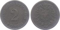 Kaiserreich 2 Pfennig 2 Pfennig - kleiner Adler -