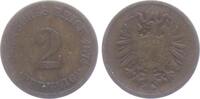 Kaiserreich 2 Pfennig 2 Pfennig - kleiner Adler -