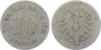 Kaiserreich 10 Pfennig 10 Pfennig - kleiner Adler -
