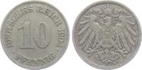 10 Pfennig 1904 E Kaiserreich 10 Pfennig  - großer Adler ss-vz