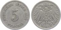 Kaiserreich 5 Pfennig 5 Pfennig - großer Adler -