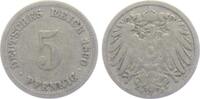 Kaiserreich 5 Pfennig 5 Pfennig - großer Adler -