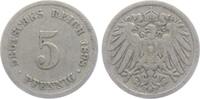 Kaiserreich 5 Pfennig 5 Pfennig - großer Adler -