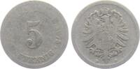 Kaiserreich 5 Pfennig 5 Pfennig - kleiner Adler -