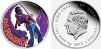 Tuvalu 1 Dollar Jimi Hendrix - Musik -