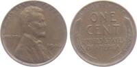USA 1946 1 Cent - Lincoln Wheat EF
