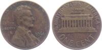 USA 1 Cent 1 Cent - Lincoln Memorial -