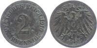 Kaiserreich 2 Pfennig 2 Pfennig - großer Adler -