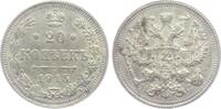 Russland 20 Kopeken Zar Nikolaus II. (1894-1917) -