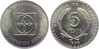 Kolumbien 5 Pesos 39. Eucaristico Congress in Bogota -