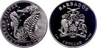 Barbados 1 Dollar Seepferdchen -