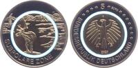 Deutschland - BRD 2 Euro vergoldet Subpolare Zone - Rentier - Buchstabe F - vergoldet -