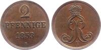 Braunschweig-Calenberg-Hannover 2 Pfennig Georg V. 1851-1866) -