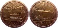 Belgisch Kongo Bronzemedaille 50 Jahre Eisenbahngesellschaft des unteren Kongo und Katanga -