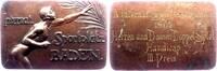 Haus Habsburg - Österreich Bronzemedaille Internat. Lawn Tennis-Turnier - Baden b. Wien 1902 - III. Preis Medaille -
