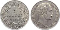 Bayern 1/2 Gulden Maximialian II Joseph (1848-1864) -