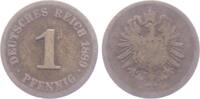 Kaiserreich 1 Pfennig 1 Pfennig - kleiner Adler -