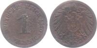 Kaiserreich 1 Pfennig 1 Pfennig - großer Adler -