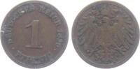 Kaiserreich 1 Pfennig 1 Pfennig - großer Adler -