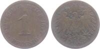 Kaiserreich 1 Pfennig 1 Pfennig - großer Adler -