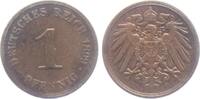 Kaiserreich 1 Pfennig 1 Pfennig - großer Adler -