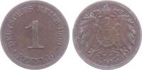 Kaiserreich 1 Pfennig 1 Pfennig - großer Adler -