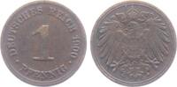 Kaiserreich 1 Pfennig 1 Pfennig - großer Adler -