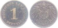 Kaiserreich 1 Pfennig 1 Pfennig - großer Adler -