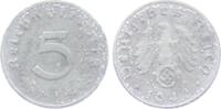 Drittes Reich 5 Reichspfennig 5 Reichspfennig - mit Hakenkreuz -