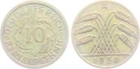 Weimarer Republik 10 Rentenpfennig 10 Rentenpfennig -
